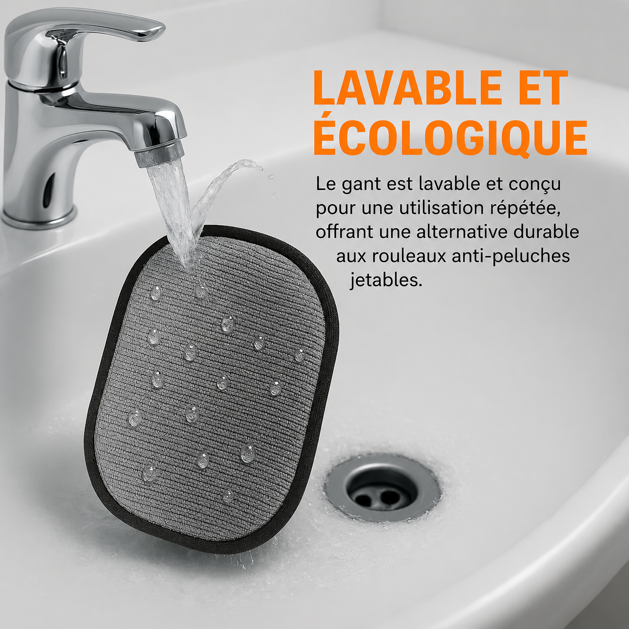 Gant Anti-Poils Réutilisable & Écologique